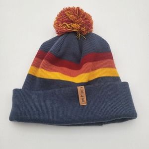 Be Hippy Cuffed Winter Hat‎ Cap Beanie Pom Adult Size Hippiecore